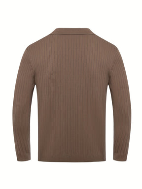Aspen V-Neck Polo Sweater