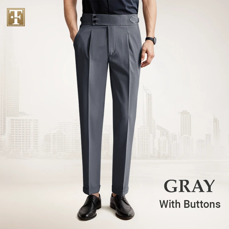 Vitorino Men's Tailored Trousers