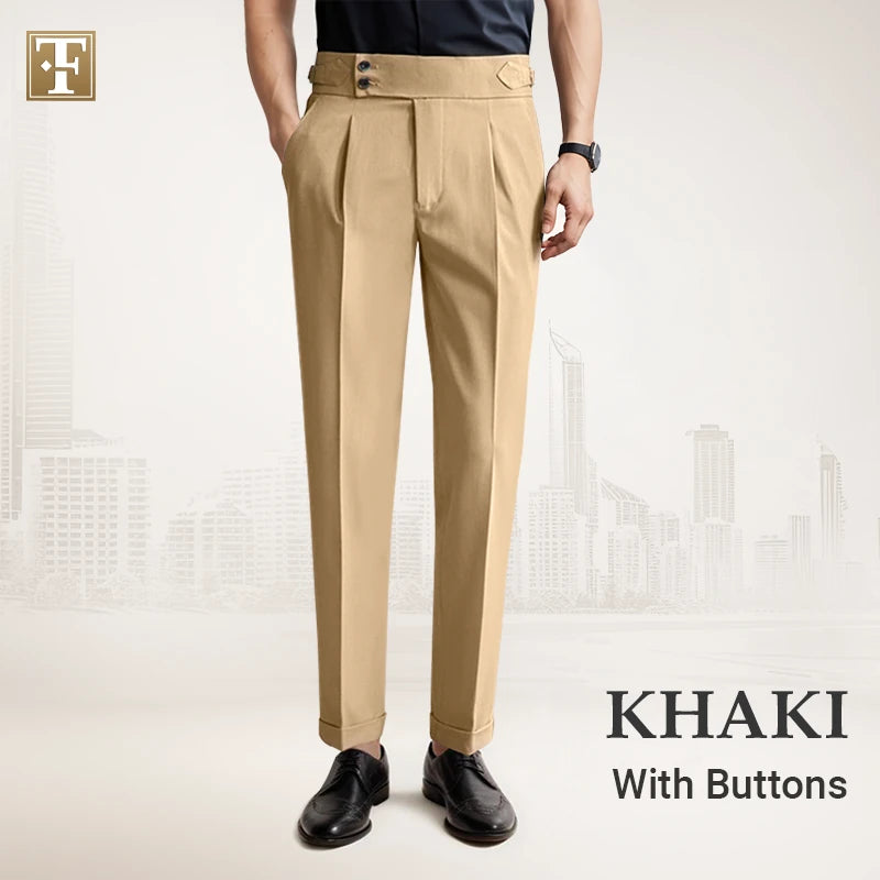 Vitorino Men's Tailored Trousers