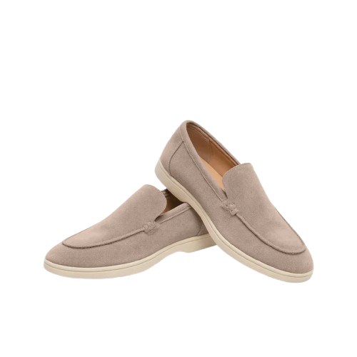 Monaco Premium Suede Loafers — Old Money Edition