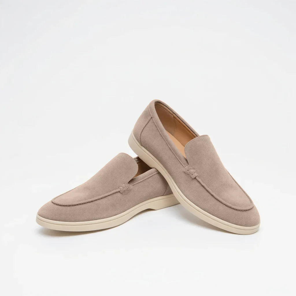 Monaco Premium Suede Loafers — Old Money Edition