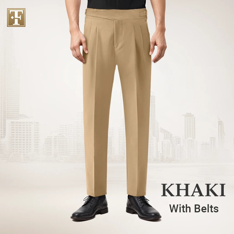 Vitorino Men's Tailored Trousers