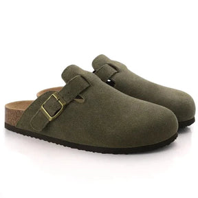 Spartan Suede Clogs
