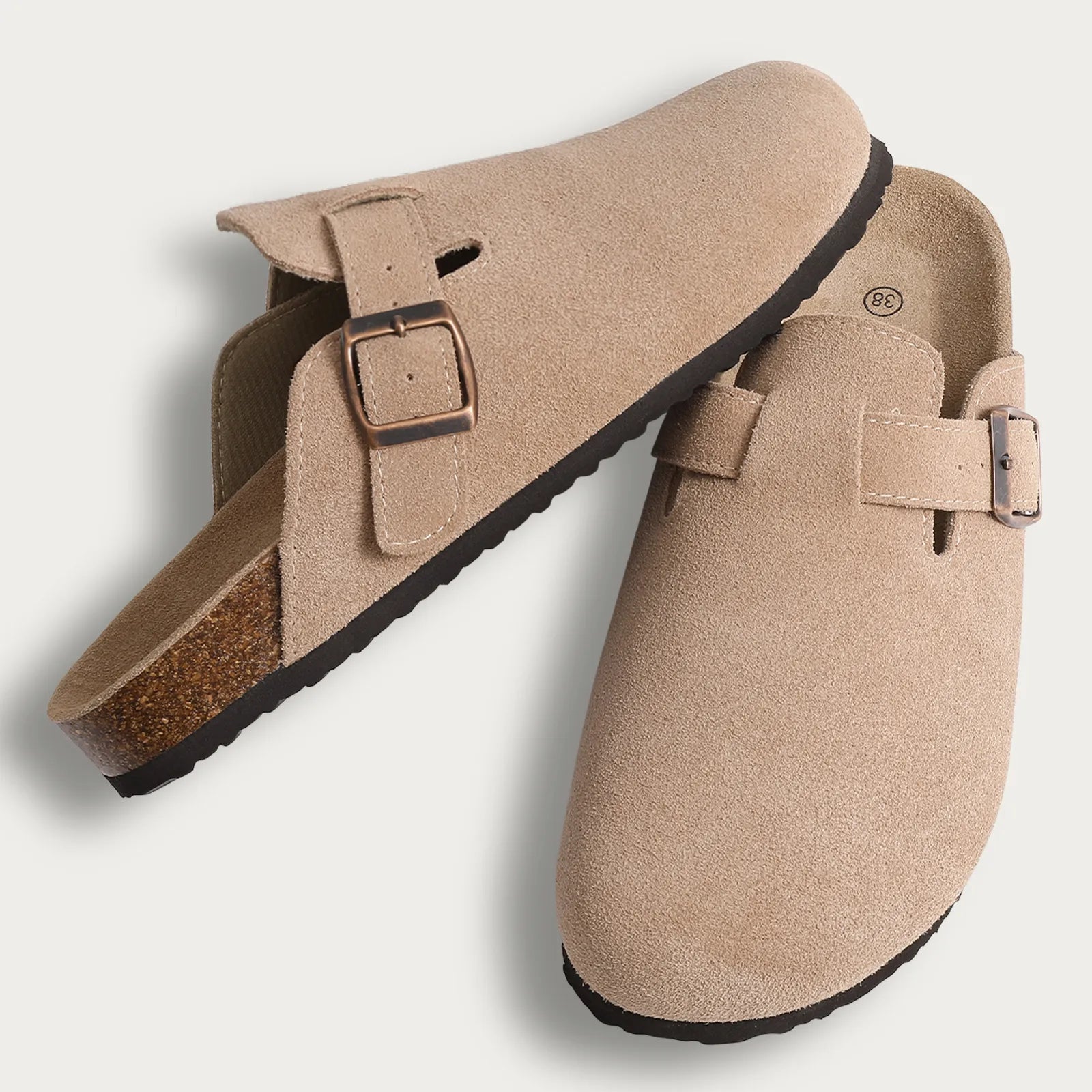 Spartan Suede Clogs